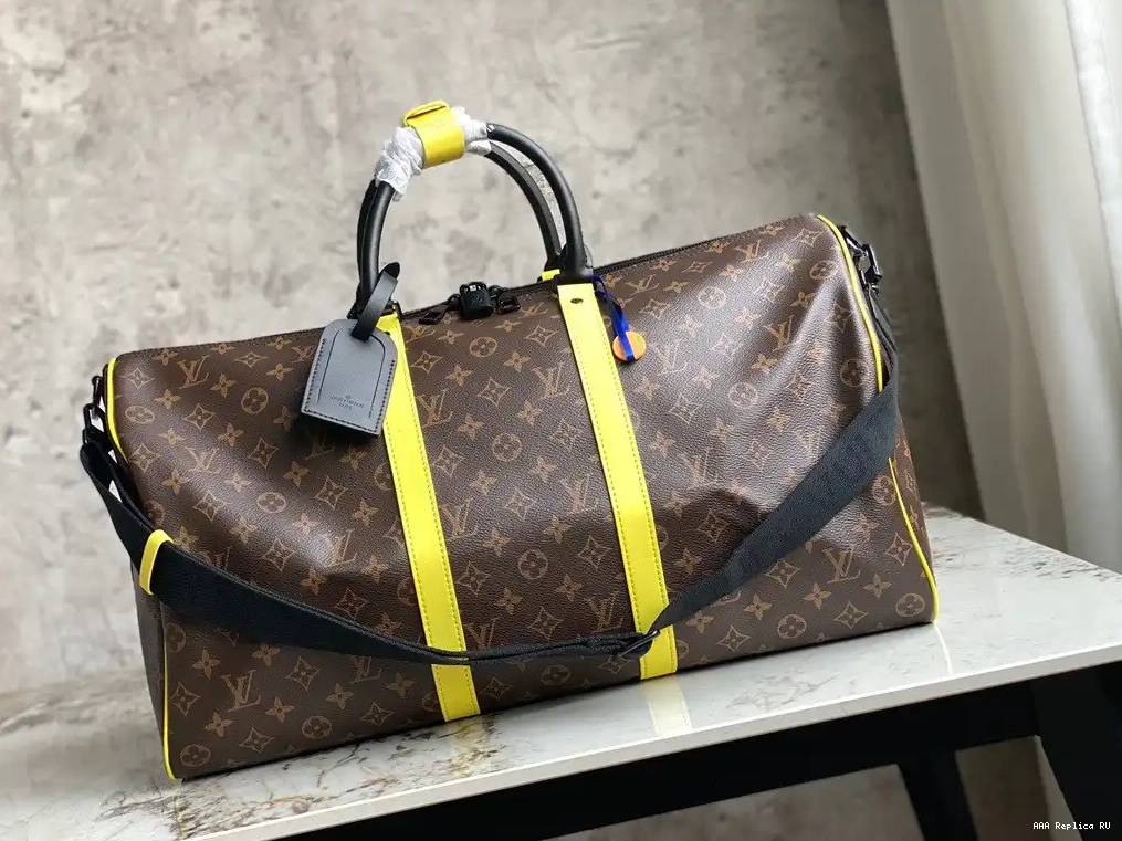 Aaa replica bags VUITTON 50 BANDOULIÈRE KEEPALL LOUIS 0628